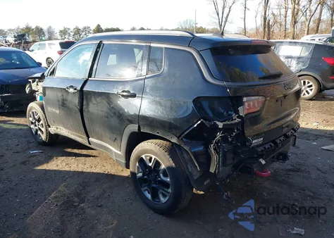 2018 Jeep Compass Trailhawk 4X4 from USA, damaged, VIN 3C4NJDDB9JT366582